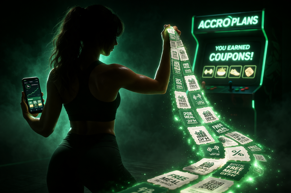 Accro rewards and coupons